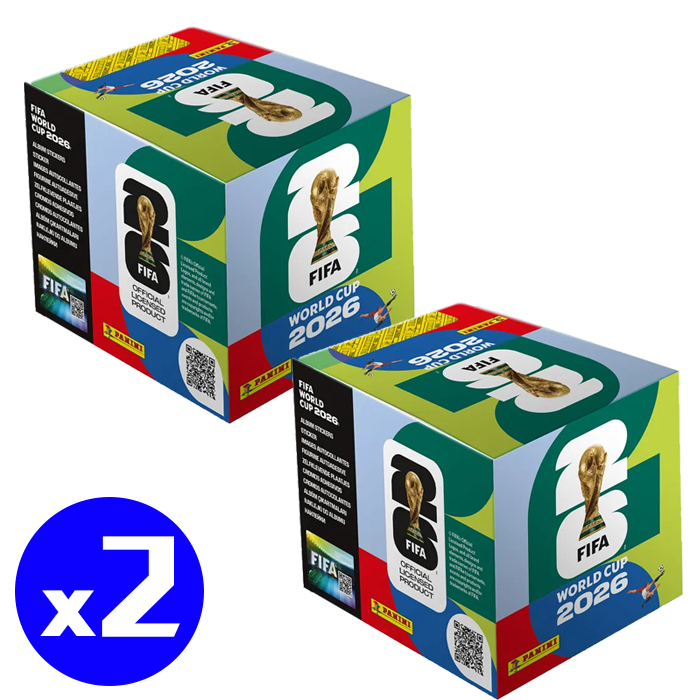 [Instock]Panini FIFA World Cup 2026 Official Sticker Collection(Box of50)*2BOXES