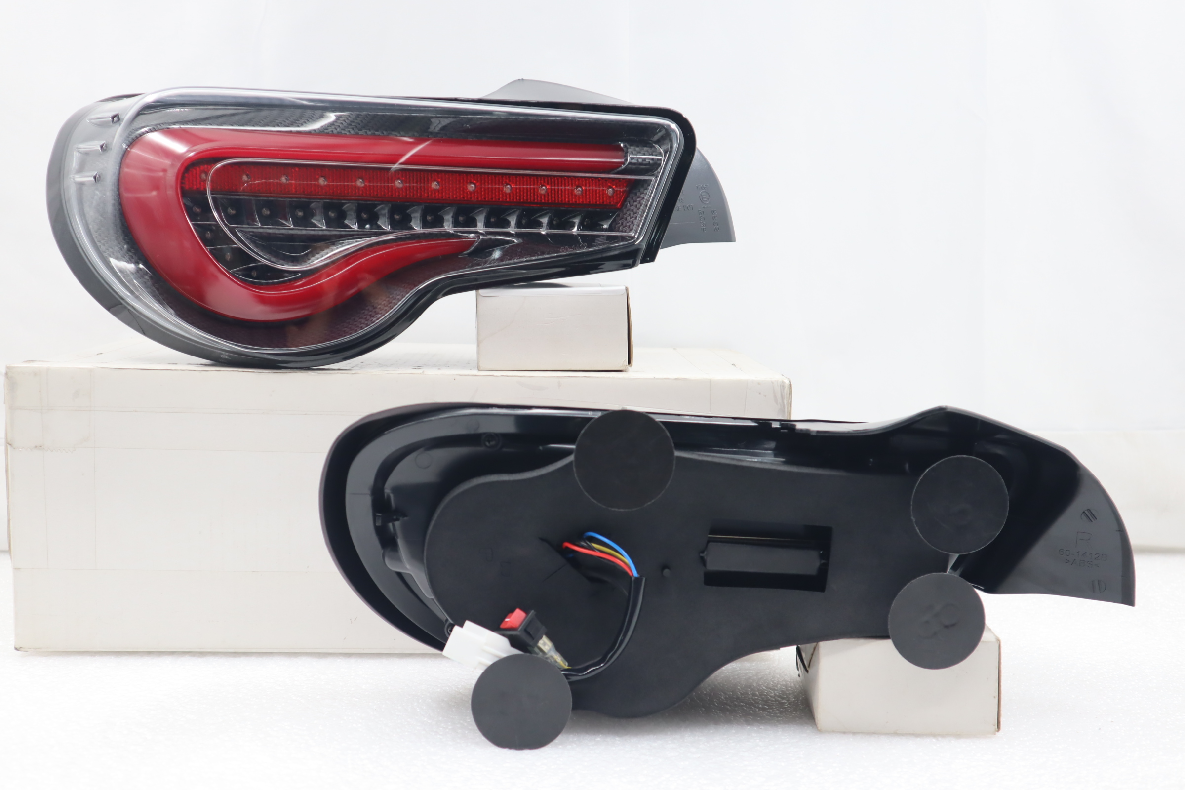Sequential LED Tail Light Valenti Black RED BAR FOR~2013~2020