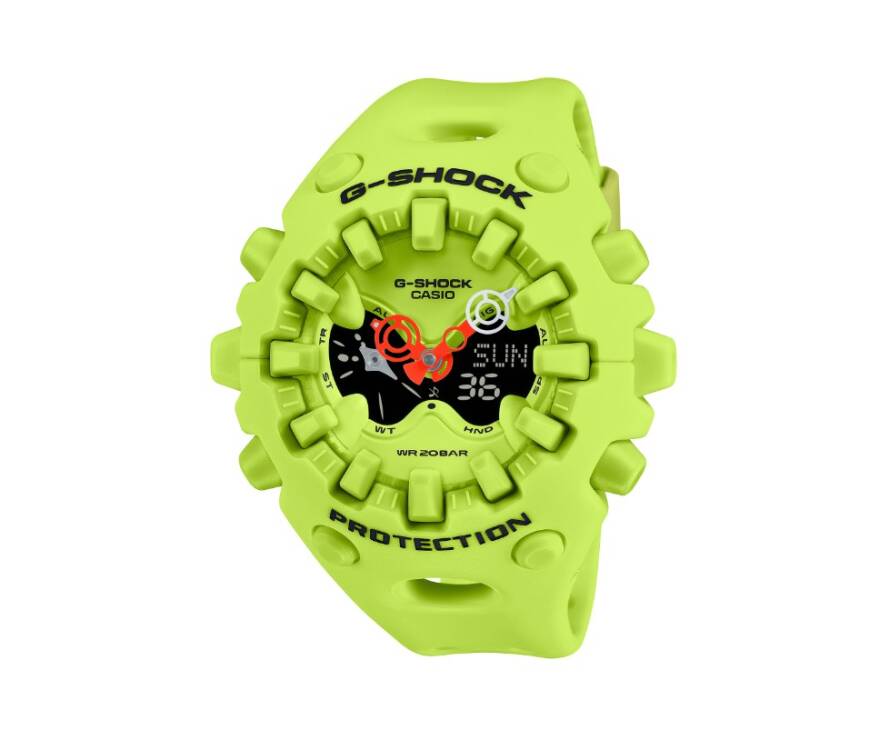 Casio GA-V01-9A G-Shock Men Gold Analog Digital Sports Wristwatch Watch Genuine