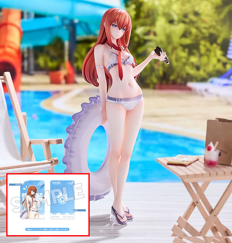 Solarain 1/7 PVC Figure Kurisu Makise: Swimsuit Ver. (STEINS;GATE) (Bonus Included)