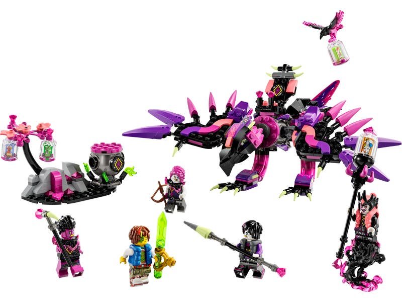 LEGO Dreamzzz 71483 The Never Witch's Nightmare Creatures