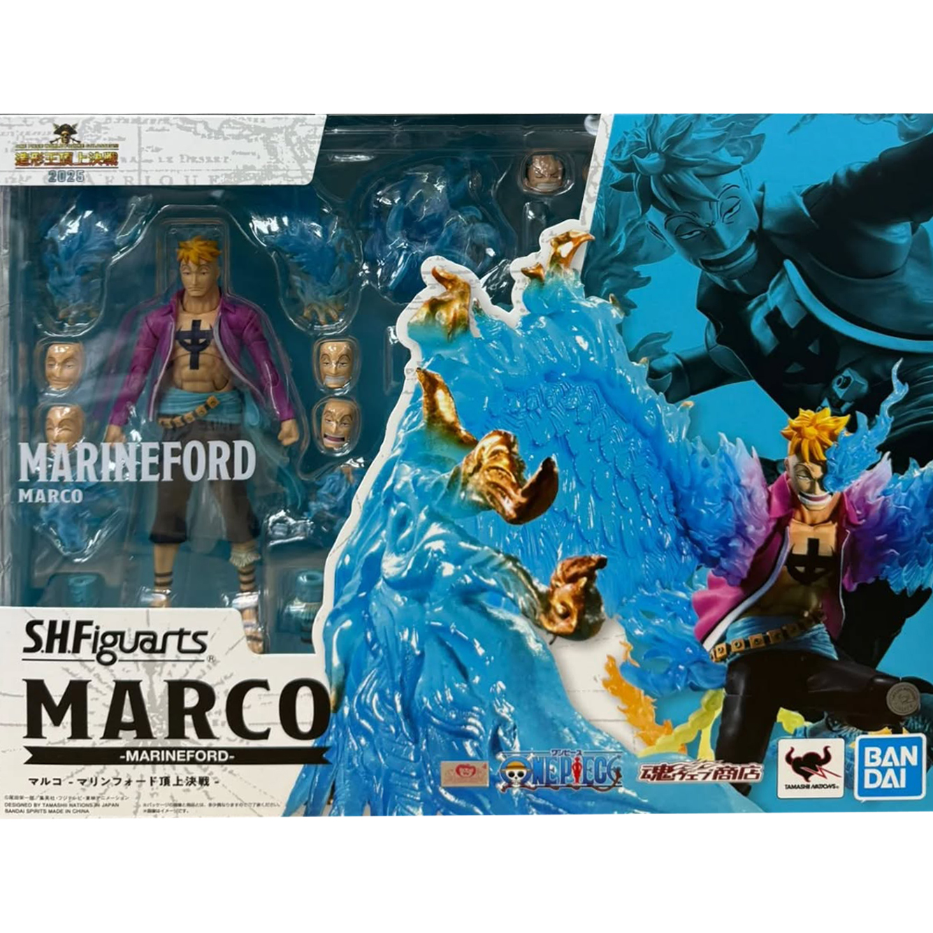 Bandai S.H.Figuarts SHF MARCO -MARINEFORD- (One Piece)