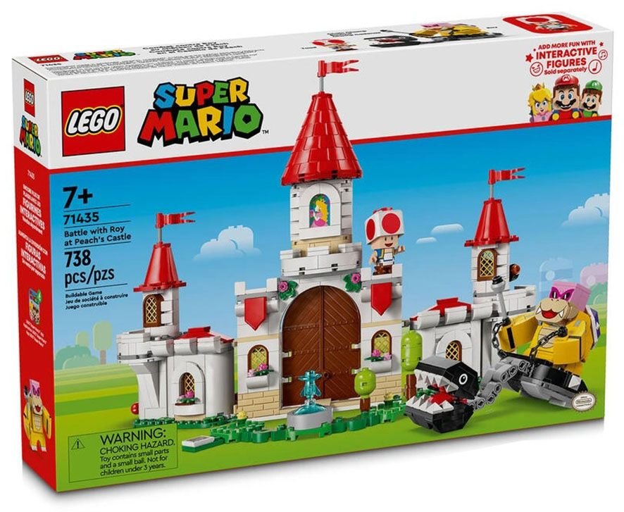 LEGO Super Mario Series 71435 Battle with Roy at Peach's Castle