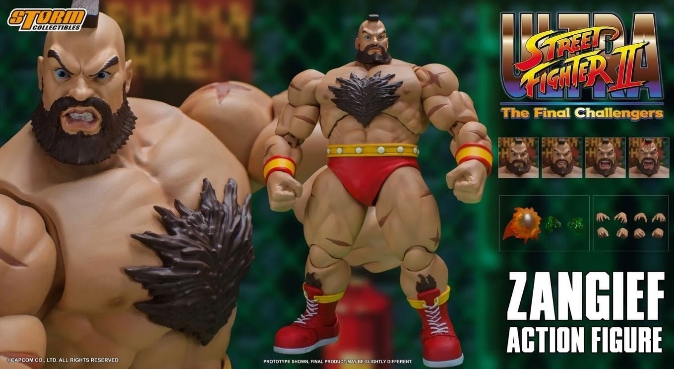 Storm Collectibles Zangief 1/12 Action Figure "Street Fighter II The Final Challenger"