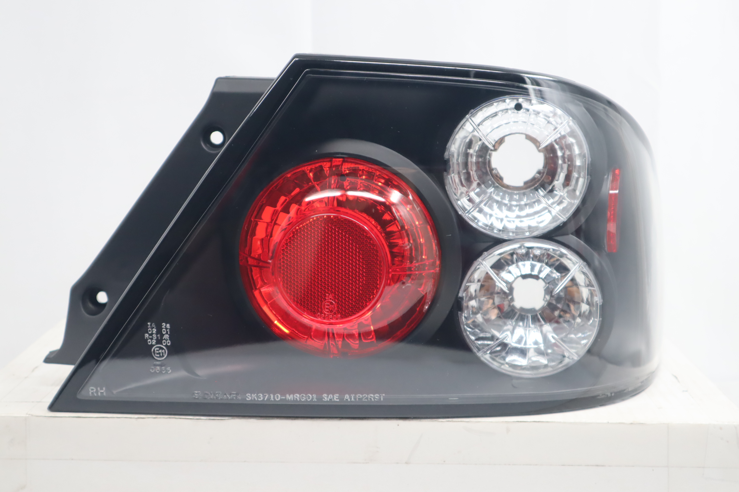 2002 2003 Mitsubishi Lancer ES OZ Rally LS Tail Lights Black