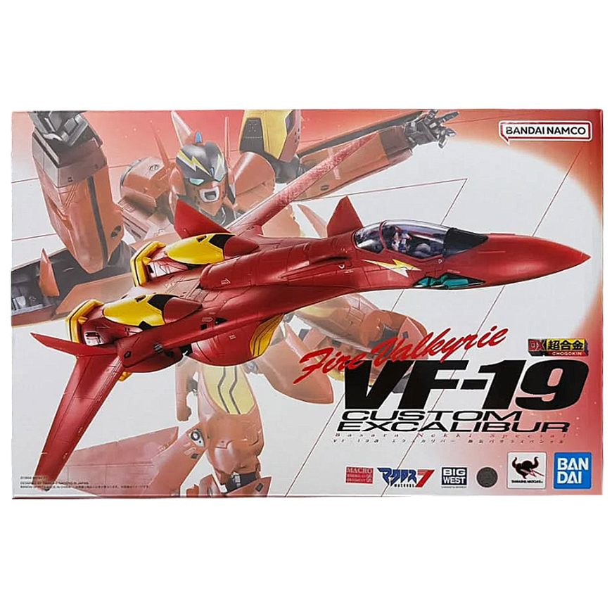 Bandai Soul of Chogokin Exclusive VF-19 Kai Excalibur Nekki Basara Special (Macross 7)
