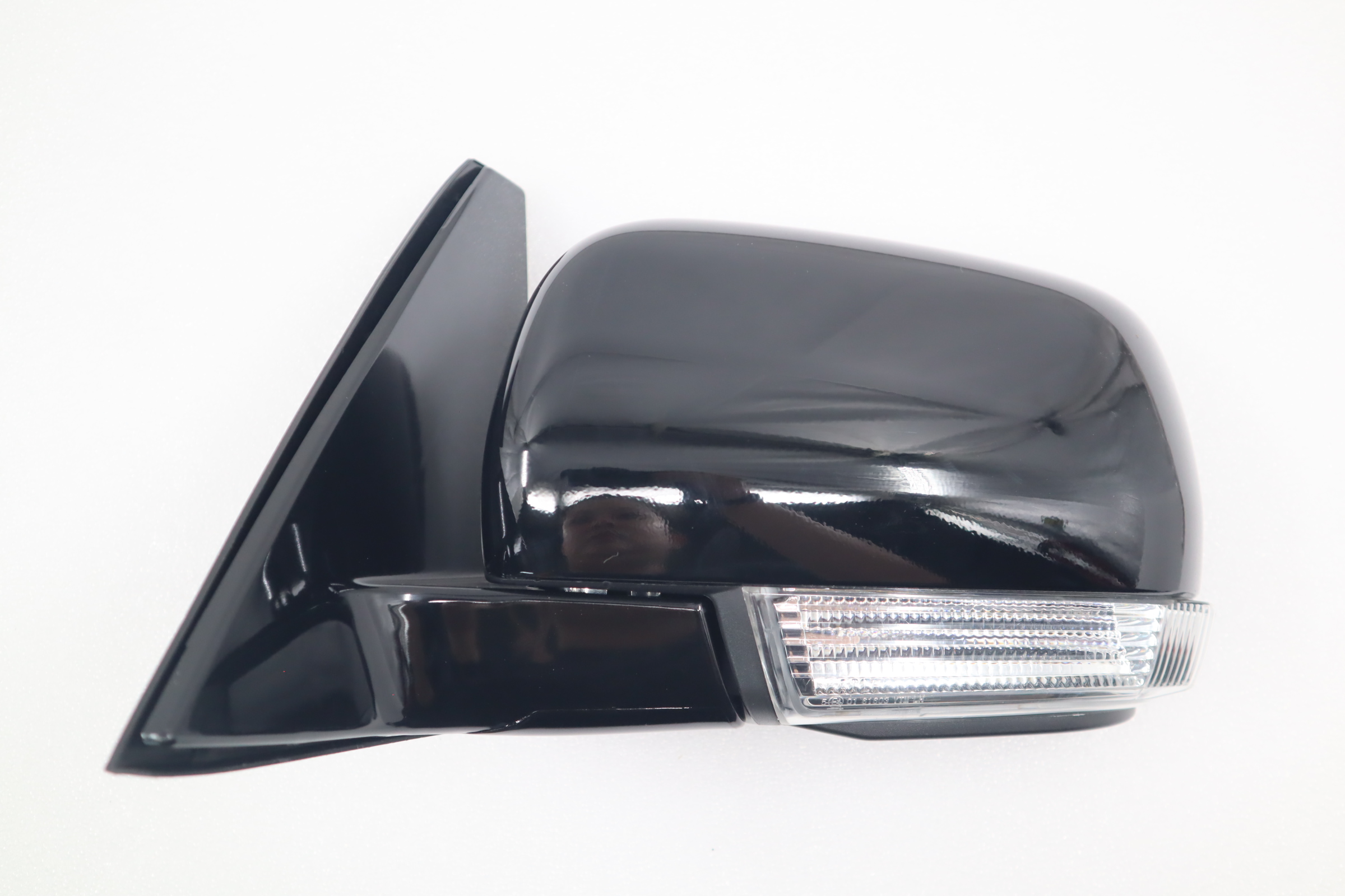 NEW Black Power Fold LED Signal Side Mirrors For 2008 09~2014