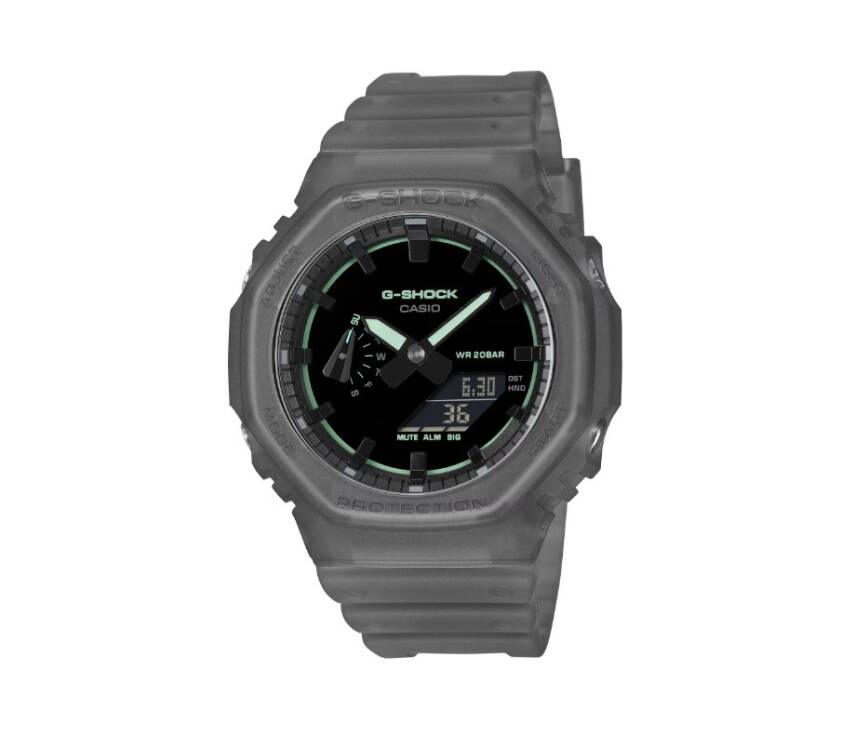Casio GA-2100K-1A G-Shock Men Black Analog Digital Sports Wristwatch Watch