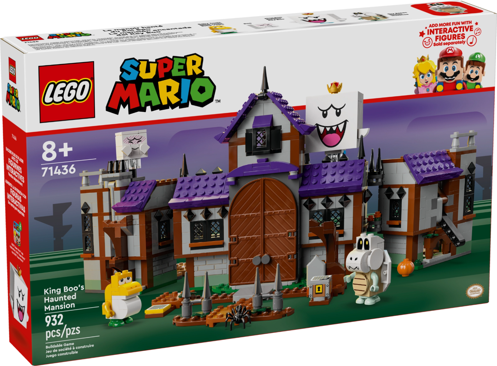 LEGO Super Mario Series 71436 King Boo's Haunted Mansion