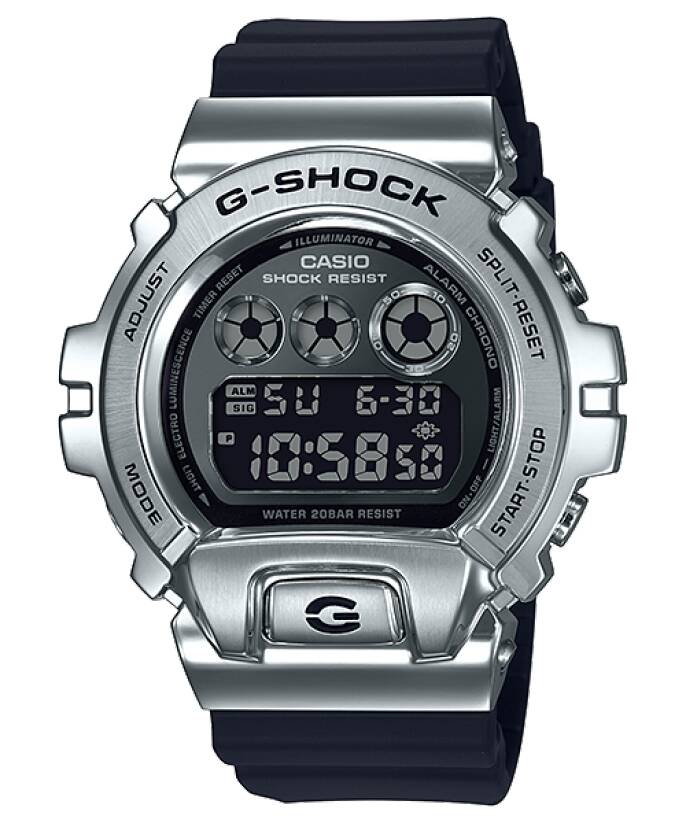 Casio GM-6900-1 G-Shock Men Black Digital Sports Wristwatch Watch Genuine