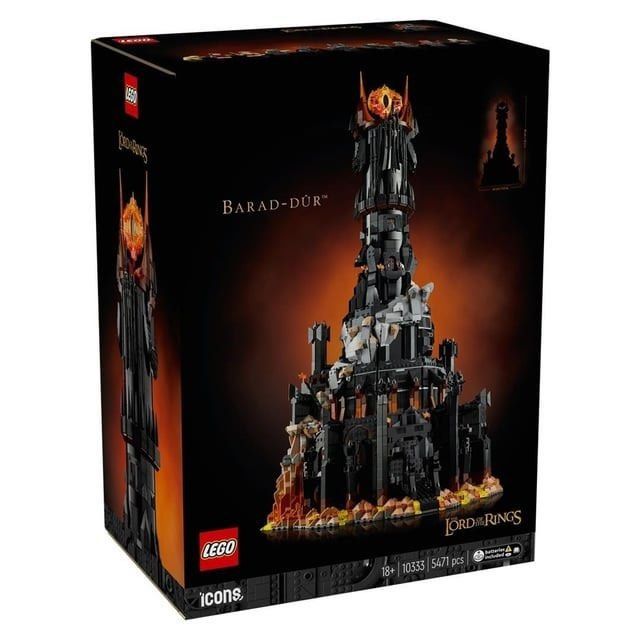 LEGO ICONS Series 10333 The Lord of the Rings: Barad-dûr