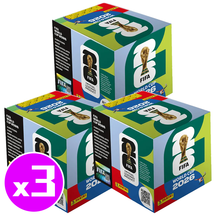 [Instock]Panini FIFA World Cup 2026 Official Sticker Collection(Box of50)*3BOXES
