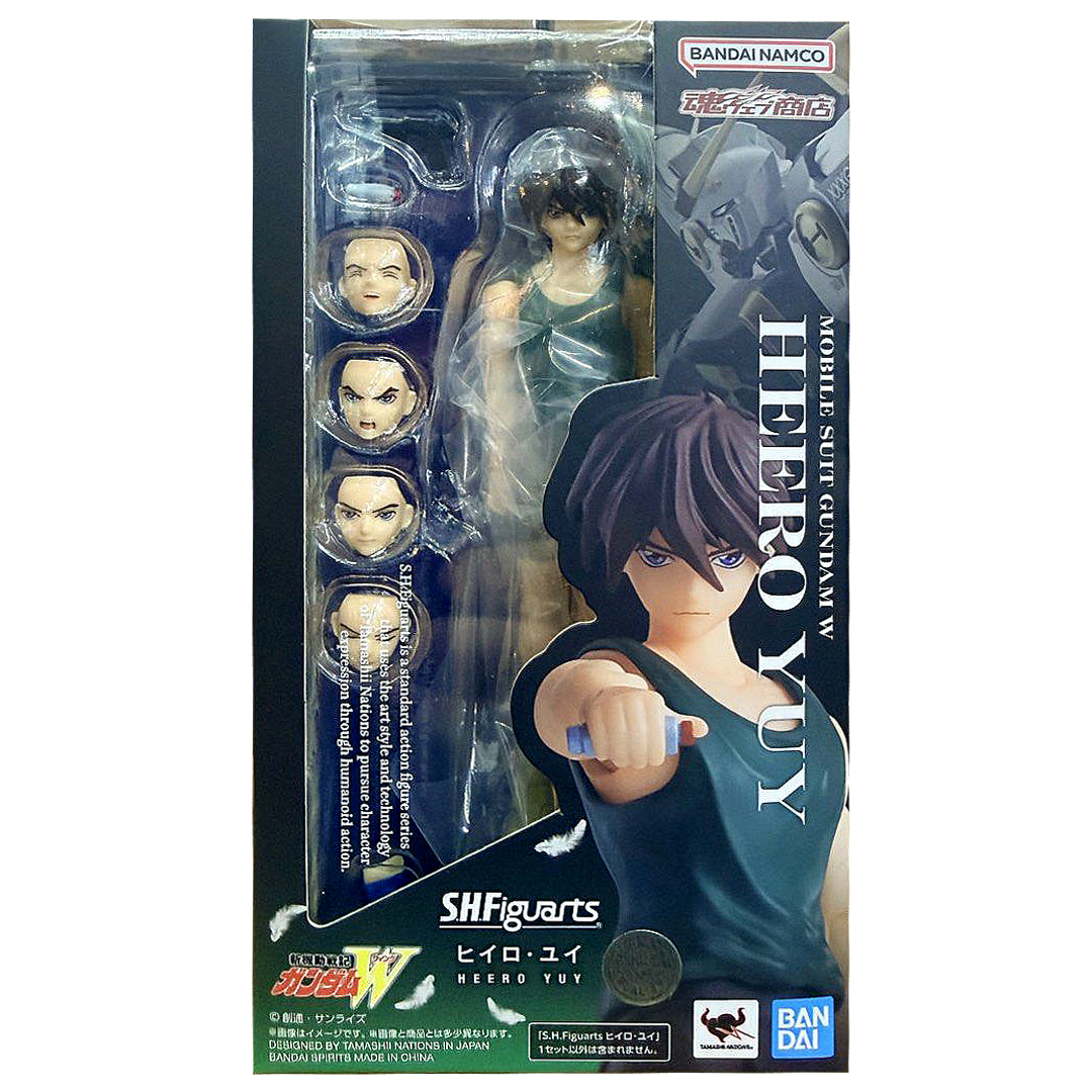 Bandai S.H.Figuarts Heero Yuy "Gundam Wing"