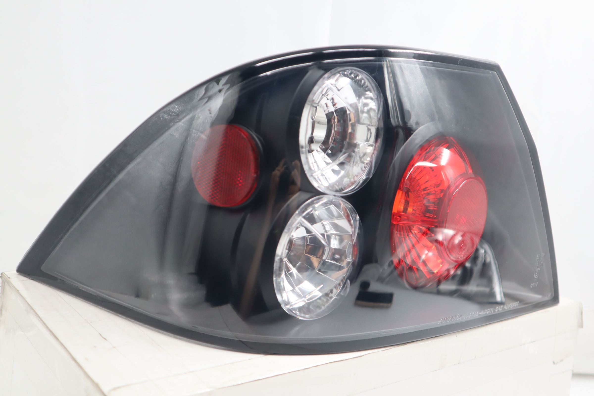 2002 2003 Mitsubishi Lancer ES OZ Rally LS Tail Lights Black