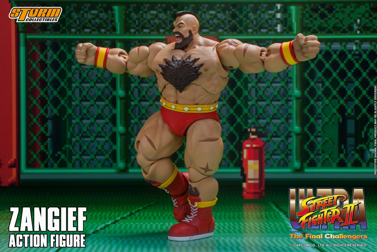 Storm Collectibles Zangief 1/12 Action Figure "Street Fighter II The Final Challenger"