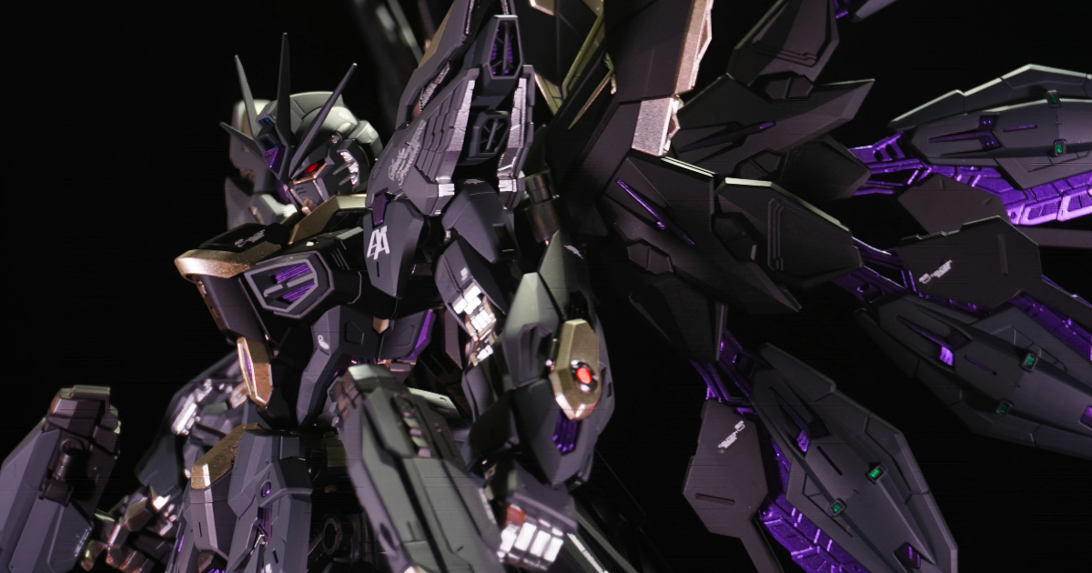 Fan Repaints MGEX Strike Freedom Gundam in a 