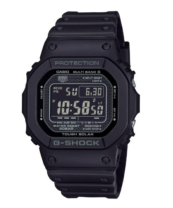 Casio GW-5000HS-1 G-Shock Men Black Solar Digital Sports Wristwatch Watch