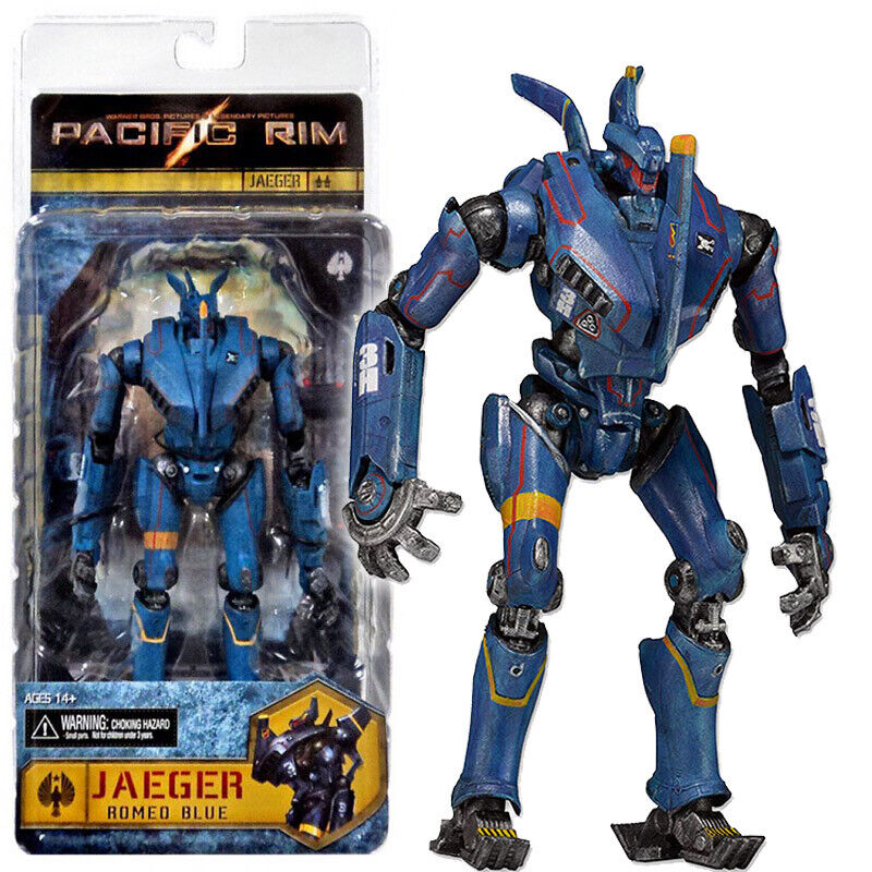 NECA Pacific Rim Jaeger Romeo Blue 7" Action Figure Collection Robot
