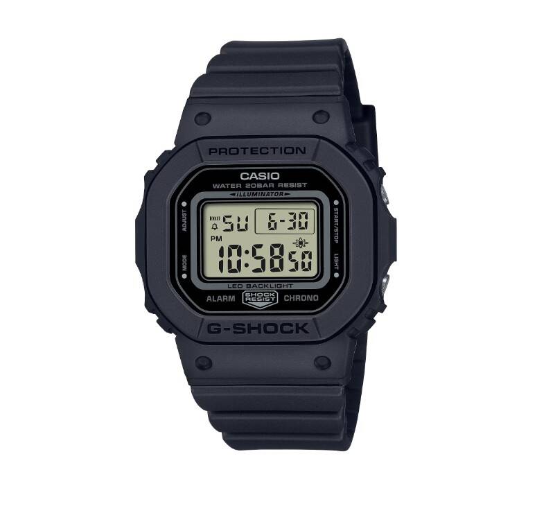 Casio GMD-S5600BA-1 G-Shock Women Black Digital Sports Wristwatch Watch Genuine