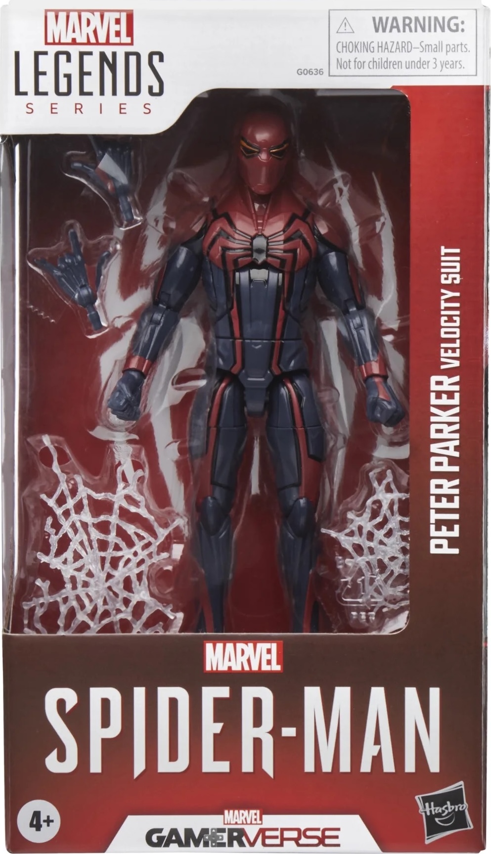Hasbro 2025 Marvel Legends Spider-Man Gamerverse (PETER PARKER VELOCITY SUIT)