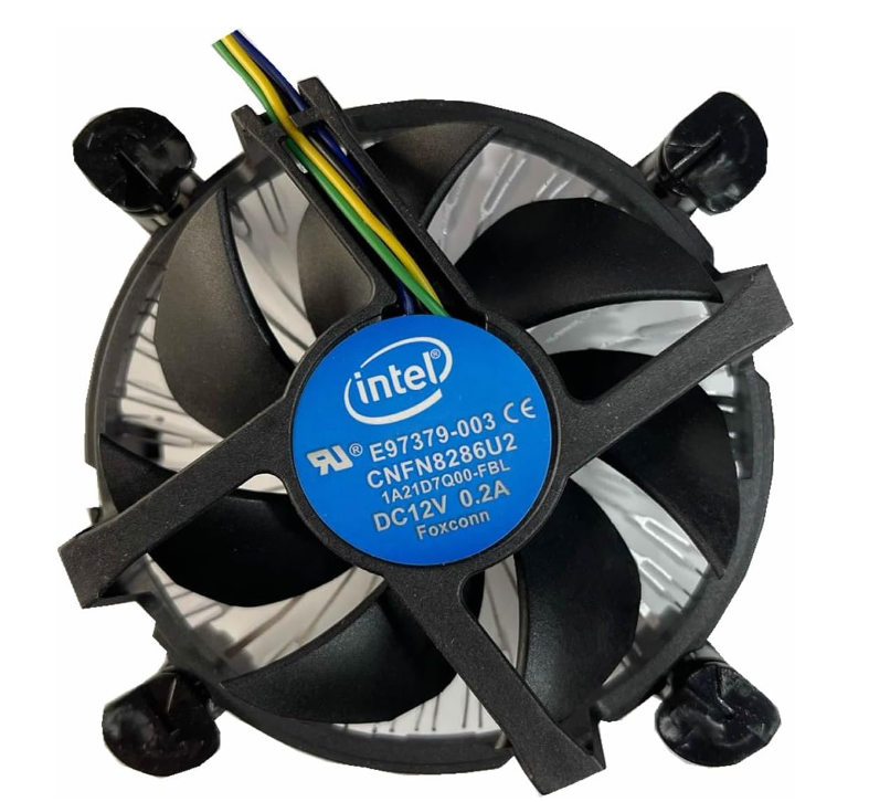 Intel E97379-001 Core i3/i5/i7 1150/1155/1156 4-Pin CPU Cooler Aluminum Heatsink