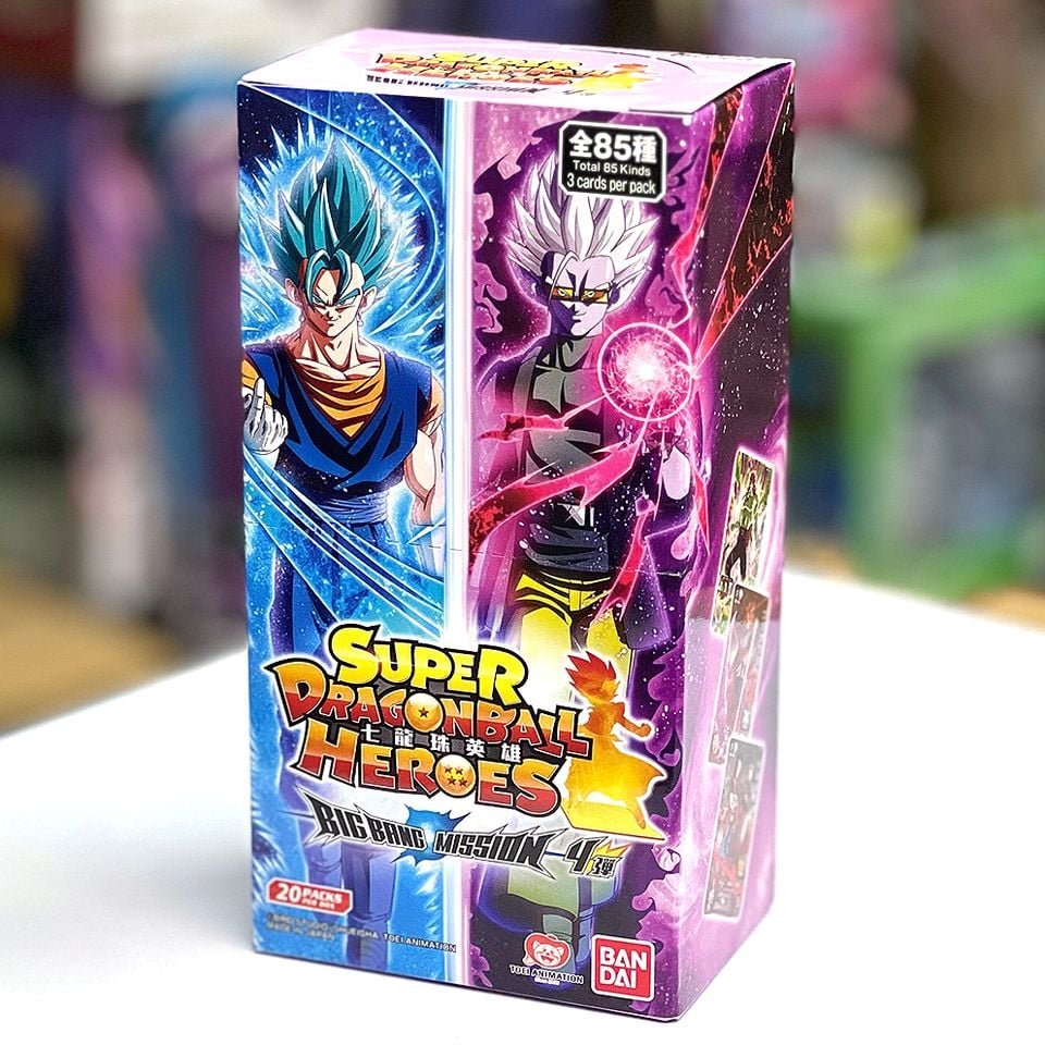 HK Ver] Bandai Super Dragon Ball Heroes Big Bang Mission Vol.4