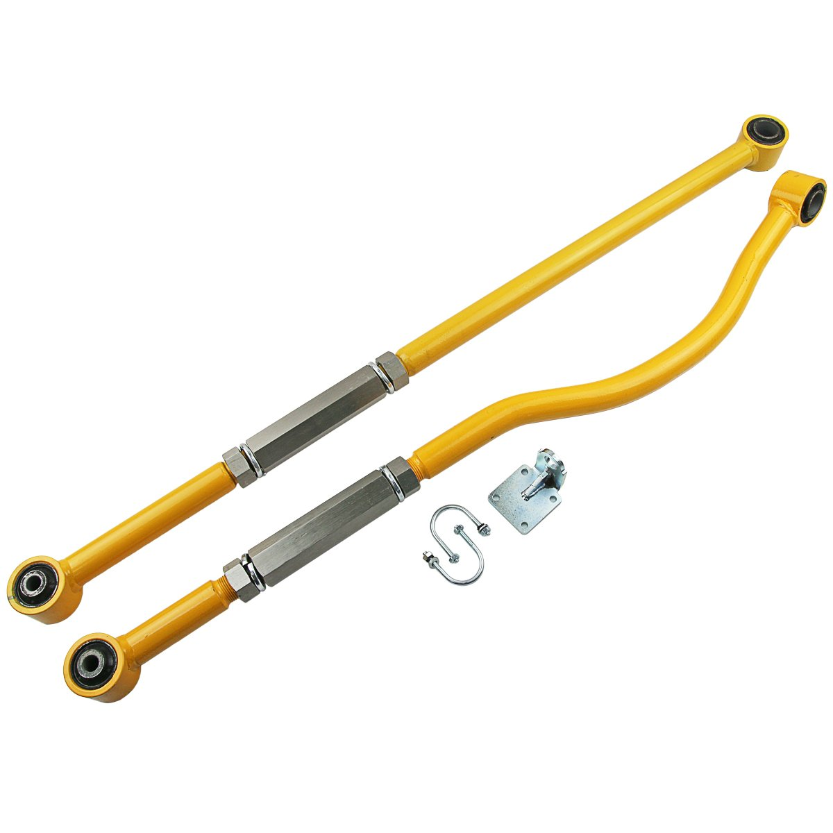Front + Rear Adjustable Panhard Rod Bar For Patrol GQ Y60 1987-1997