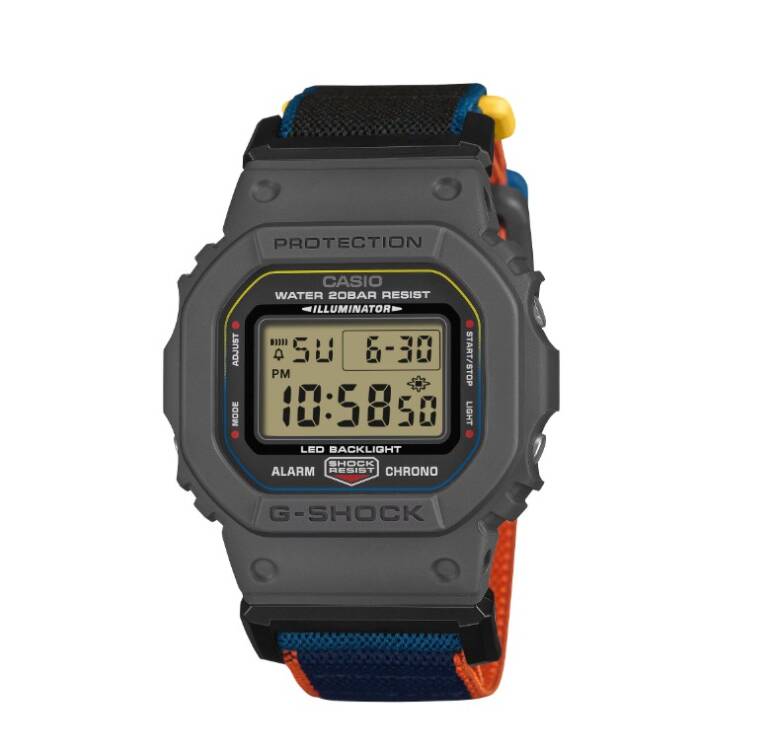 Casio DW-5600MNC-8A2 G-Shock Men Grey Digital Sports Wristwatch Watch Genuine