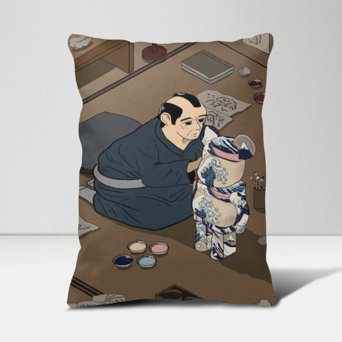 Yasuee Art x 日本匠人 長形抱枕