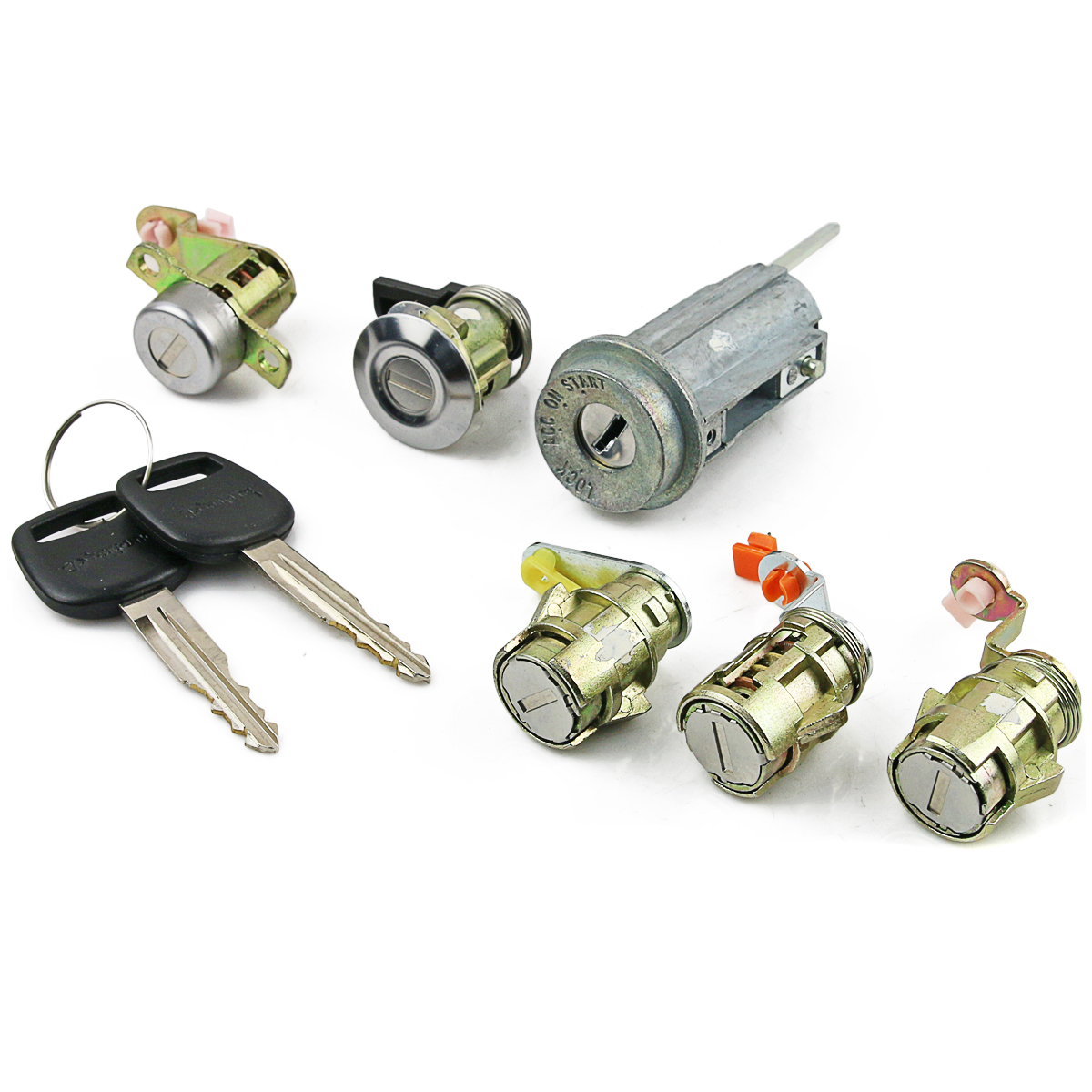 Ignition Barrel & Door & Lid Lock & Key For Toyota HiAce 100-Series 1989-04