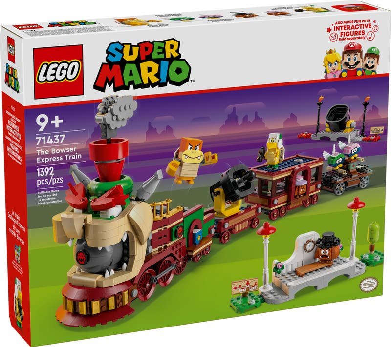 LEGO Super Mario Series 71437 The Bowser Express Train