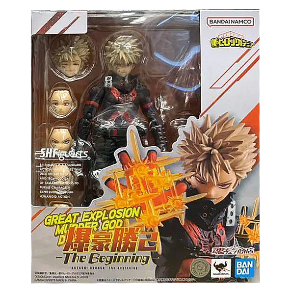 Bandai S.H.Figuarts SHF Katsuki Bakugo -The Beginning- (My Hero Academia)
