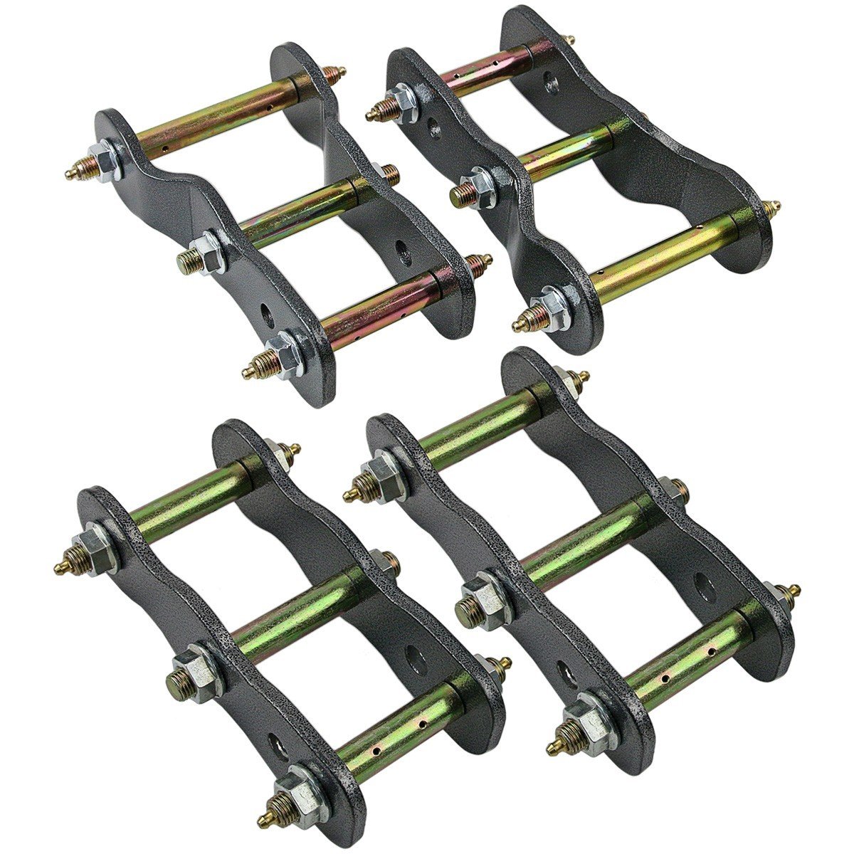1 Set 2" Rear Lift Kit Extended Shackles Fits Toyota Hilux LN106 1988-1997