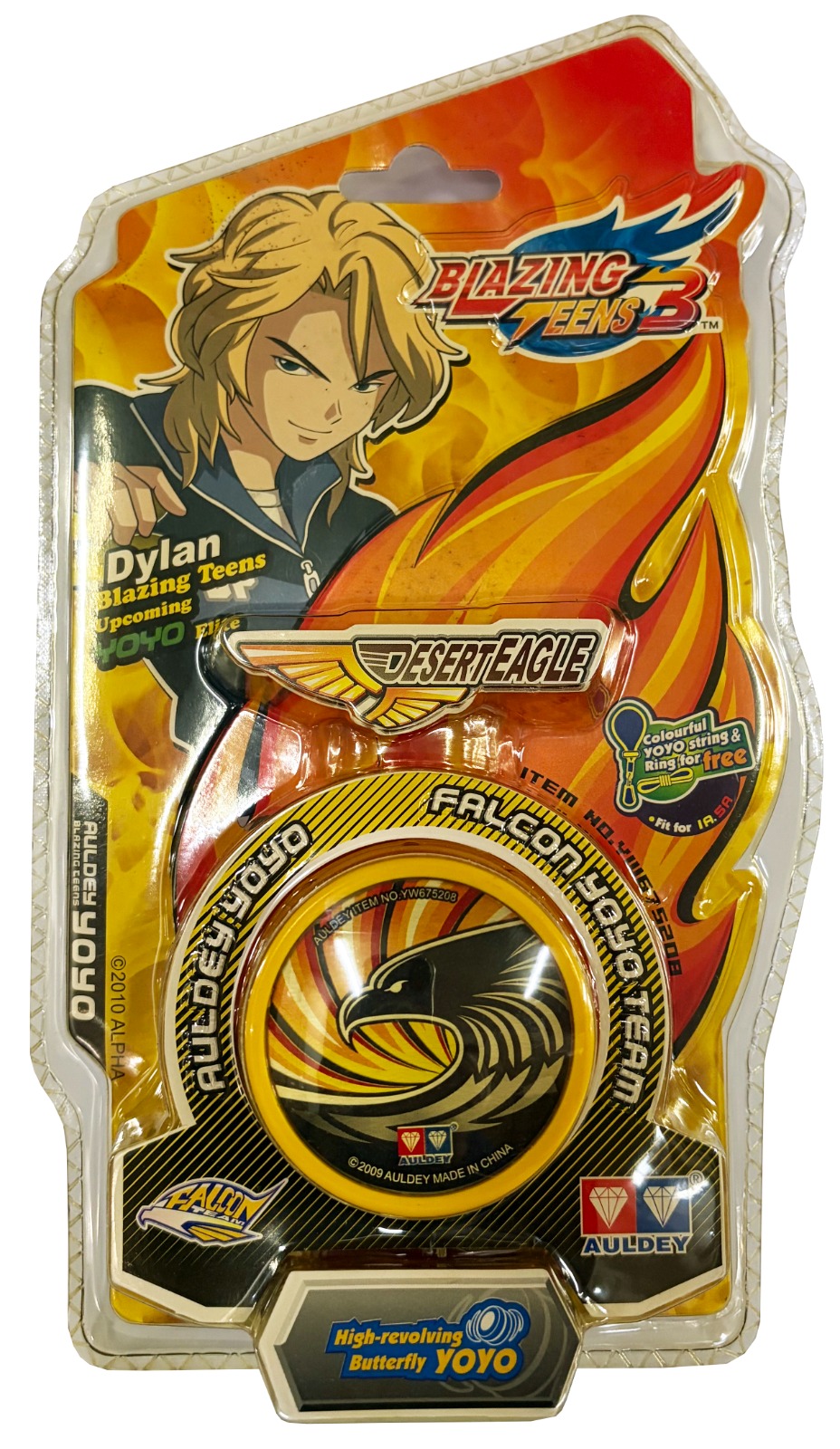 Auldey Desert Eagle Dylan Falcon Yoyo High Revolving Butterfly Yoyo