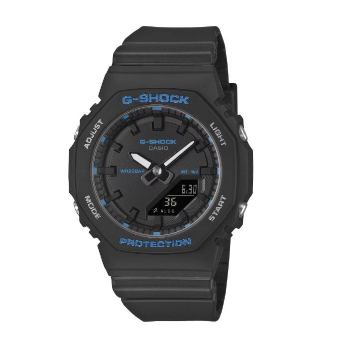 Casio GMA-P2100BA-1A G-Shock Women Black Analog Digital Sports Wristwatch Watch