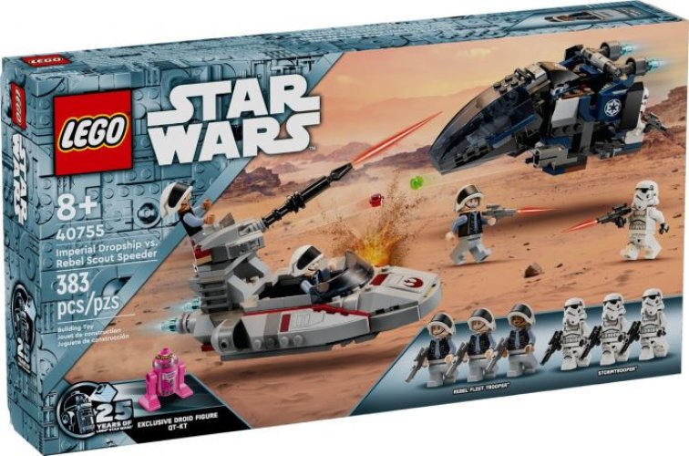 LEGO Star Wars Series 40755 Imperial Dropship vs. Rebel Scout Speeder