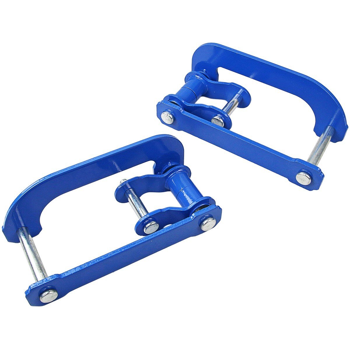 Rear Leaf Spring Extended 2" Height Shackles For Isuzu D-Max 2021-Present