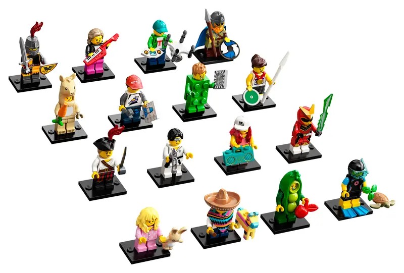 樂高LEGO Minifigures 71027 人偶抽抽樂第20代-整組| Yasuee HK 香港