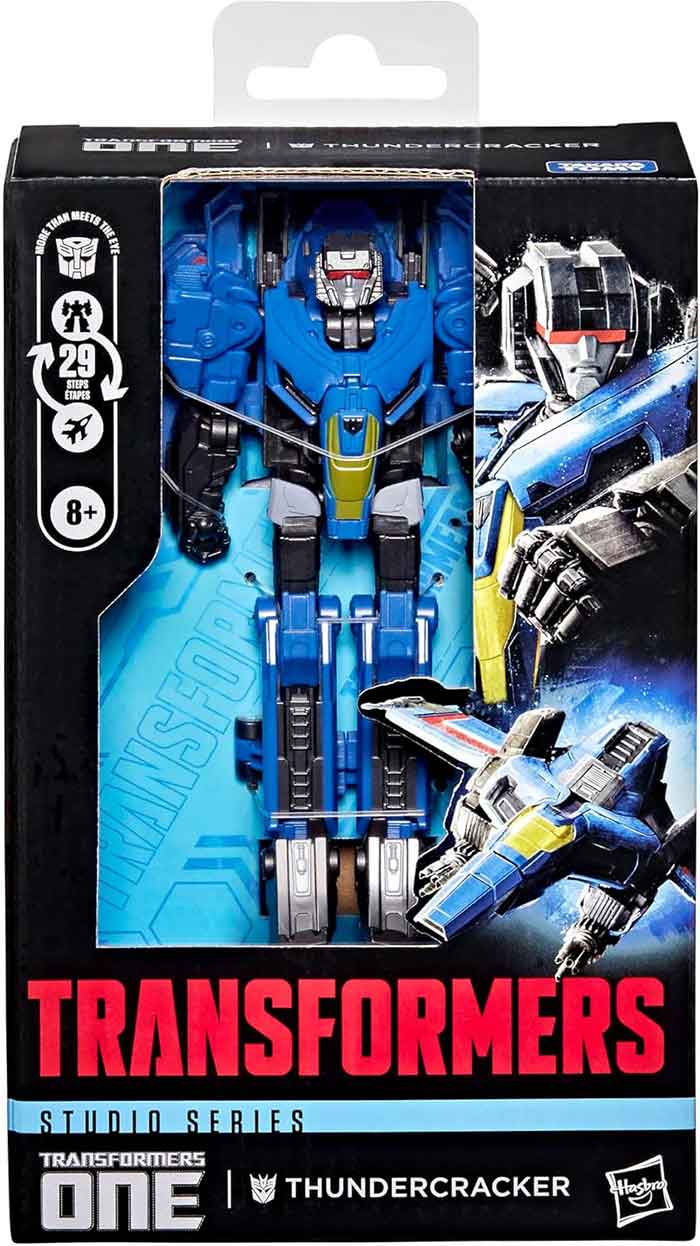 Transformers Studio Series 6 Inch Action Figure Deluxe Class Thundercracker Transformers One