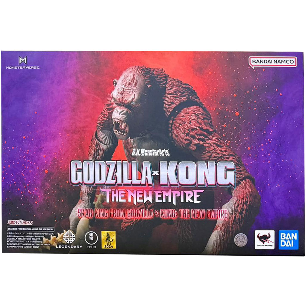 Bandai S.H.MonsterArts SKAR KING FROM GODZILLA × KONG: THE NEW EMPIRE
