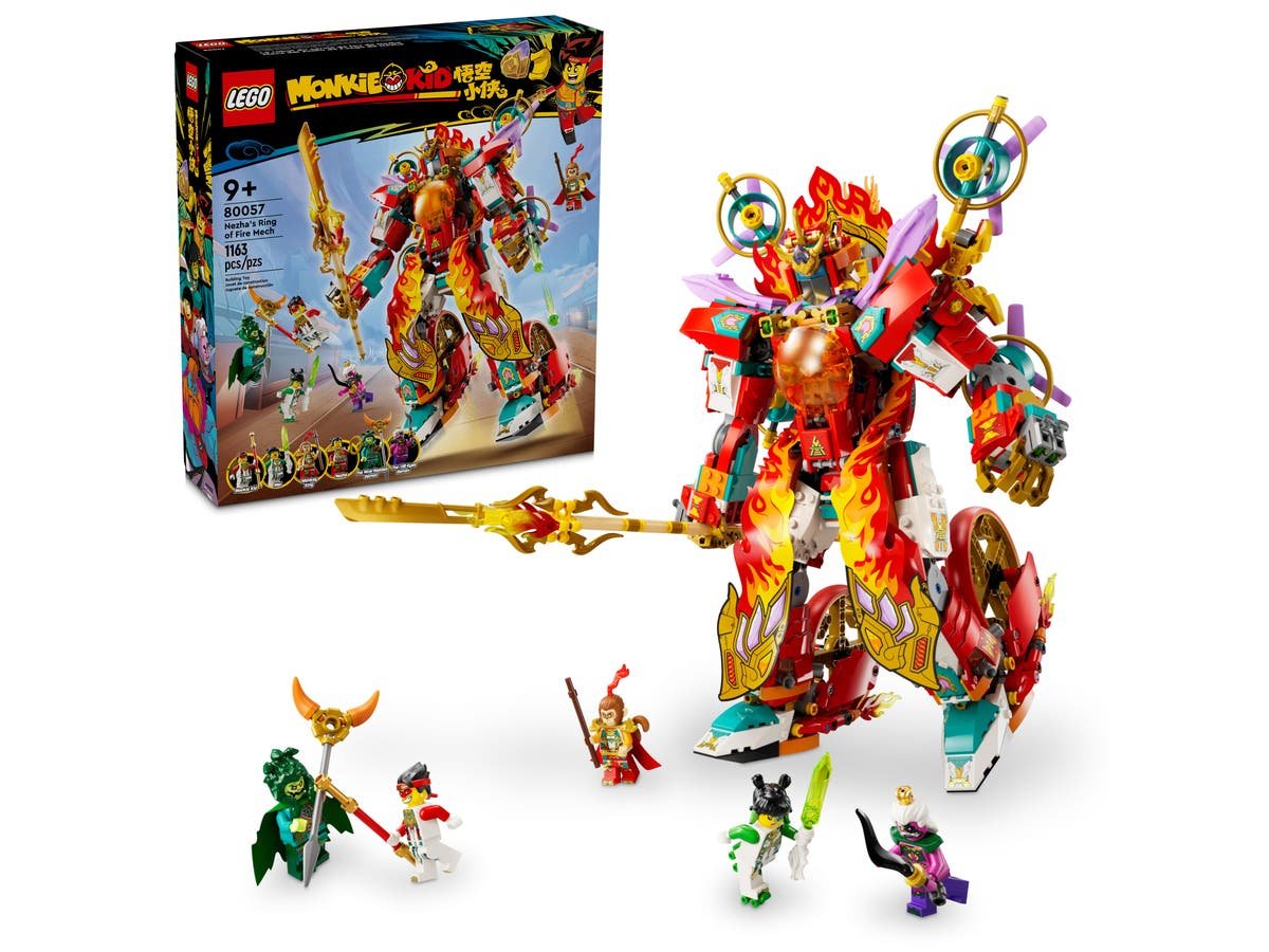 LEGO Monkie Kid Series 80057 Nezha's Ring of Fire Mech