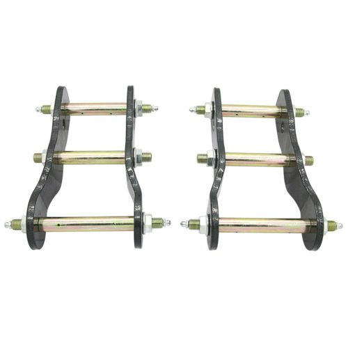 2" Rear Raise Up Greasable H Shackles Lift Kit For Mitsubishi Triton L200 05-15