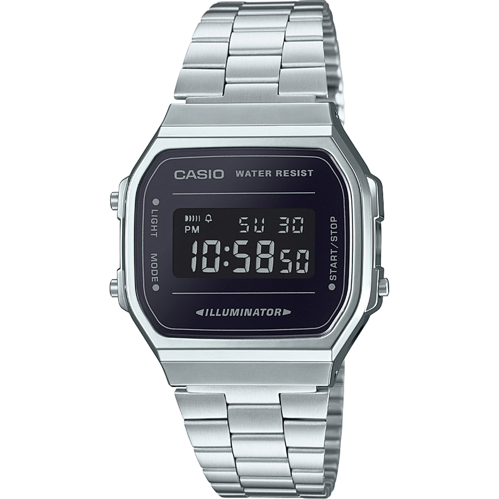 Casio A168WEM-1 Digital Watch - Retro Style