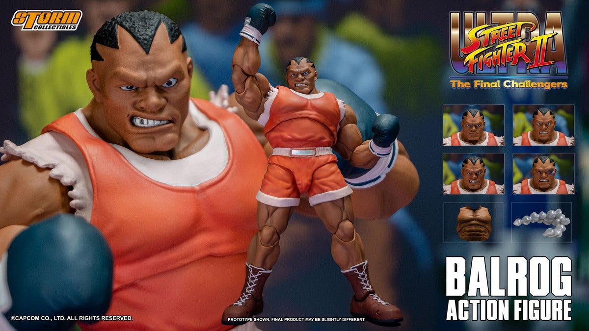 Storm Collectibles Balrog Animes-pro Exclusive 1/12 Action Figure "Street Fighter II Ultra"