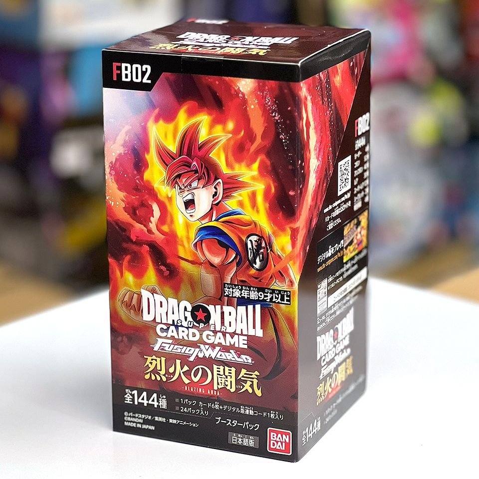 [JP Ver]Bandai Dragon Ball Super Card Game Fusion World Booster FB02(Box of 24)