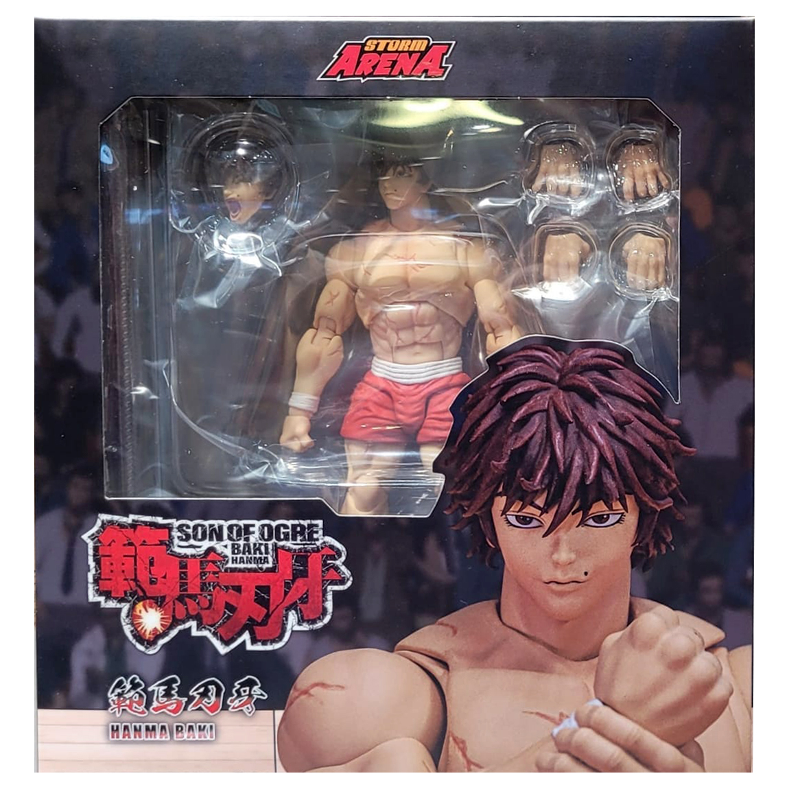 Storm Arena 1/12 Action Figure - Baki Hanma (Baki The Son of Ogre)