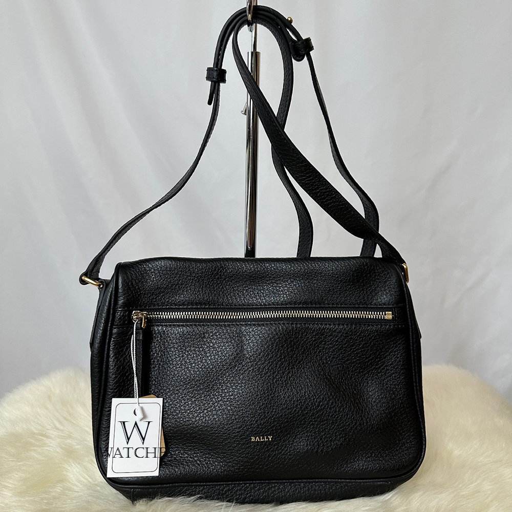 美品【BALLY】2wayバッグ　BLOOM HOBO レザー　ブラック バリー(BALLY)|BLOOM HOBO 2WAY|HARDOFFオフモール（オフモ