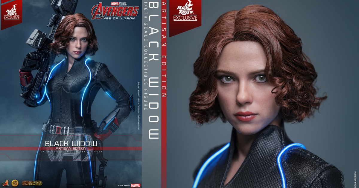 Hot Toys Unveils New Black Widow 