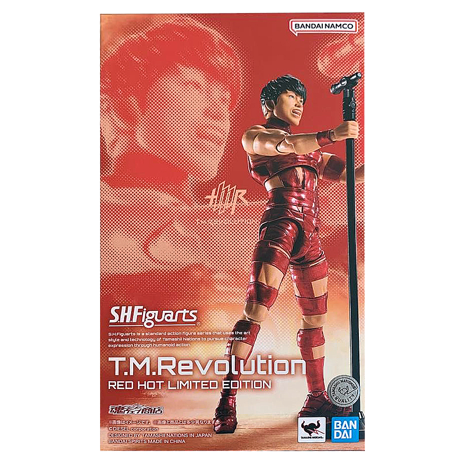 Bandai S.H.Figuarts T.M.Revolution RED HOT LIMITED EDITION | eBay
