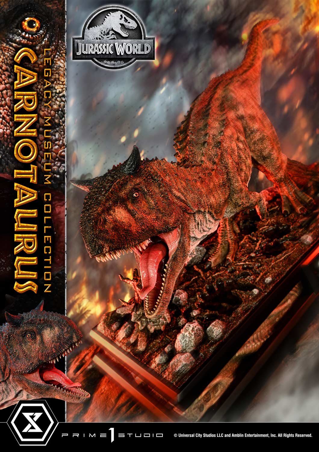 Prime 1 Studio Unveils Jurassic World: Fallen Kingdom Carnotaurus